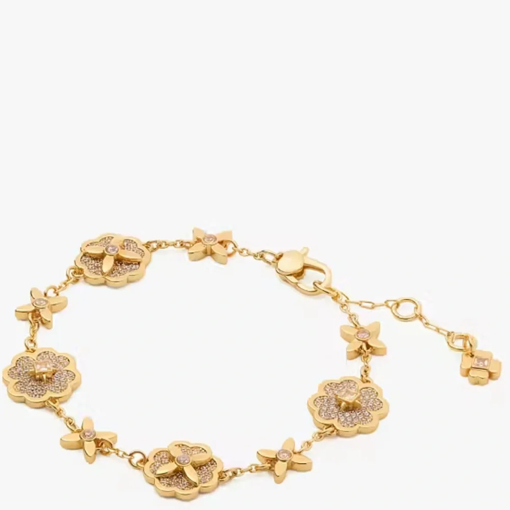 $168 Kate Spade Heritage Bloom Line Bracelet - Picture 7 of 7